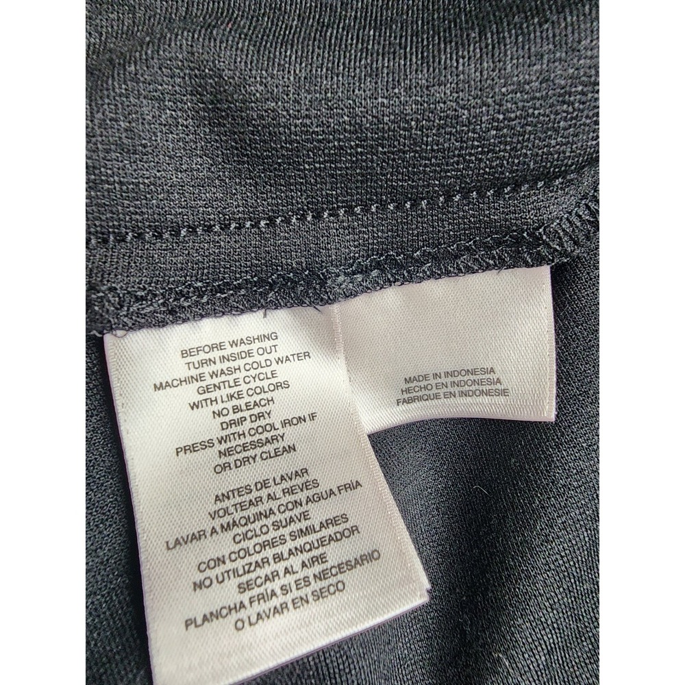 Nine West Womens Black Pull On Straight Leg Dress Pants Career Size 12 - Picture 4 of 4